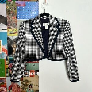 Vintage cropped blazer